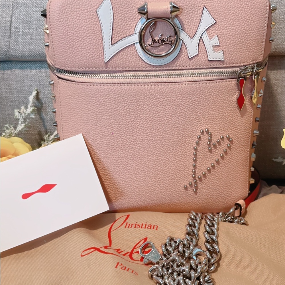 Christian Louboutin Pink Backpack